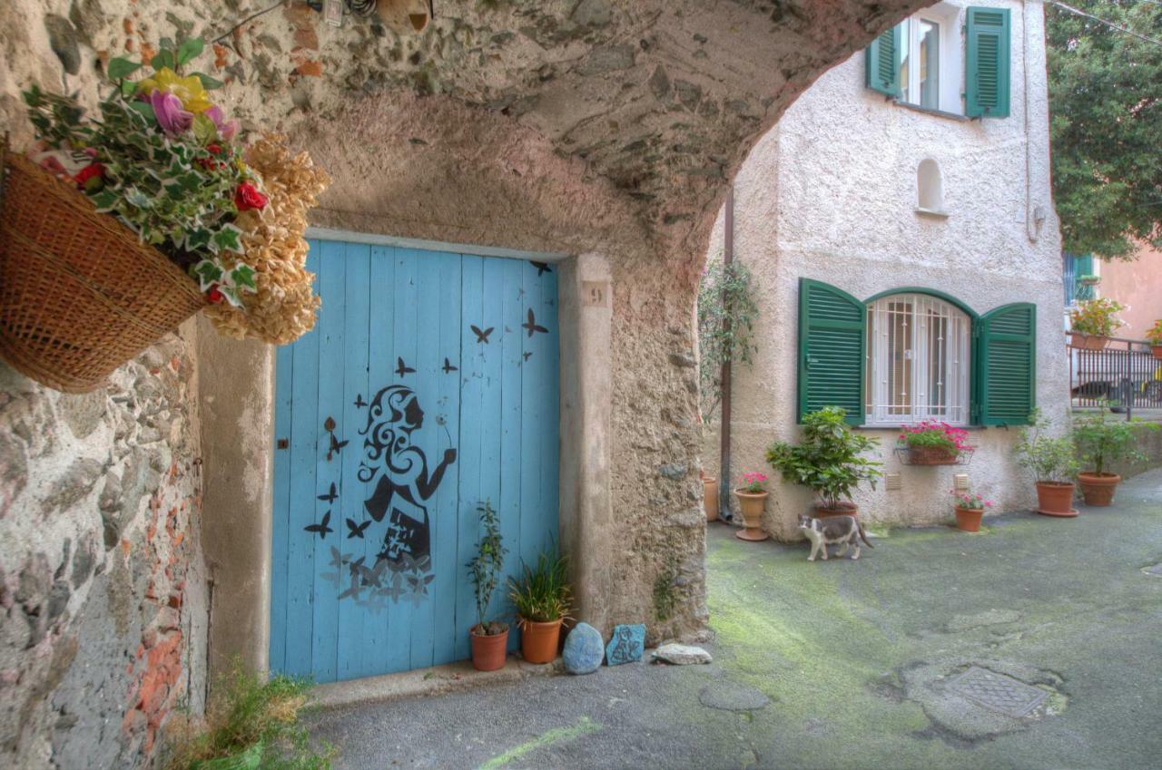 Appartamento in Villa a 5 KM dal mare Albisola Superiore Bagian luar foto
